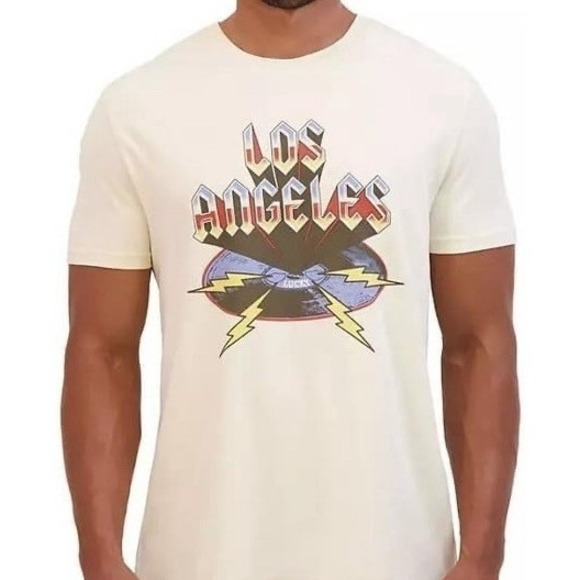 Lucky Brand Other - LUCKY BRAND Los Angeles Records Shirt Men's Size L‎ Casual Skater Street NWT